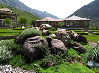 Chatcal Mountains riverside resort